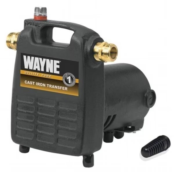 Wayne Water Systems PC4 0.5 HP Cast Iron Multi-Purpose Pump, Wayne Water Systems, Mfr#: PC4
